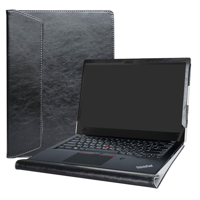 Alapmk Protective Case for Lenovo ThinkPad T14s/T490s Laptop, 14 Inch, Black - Image 1